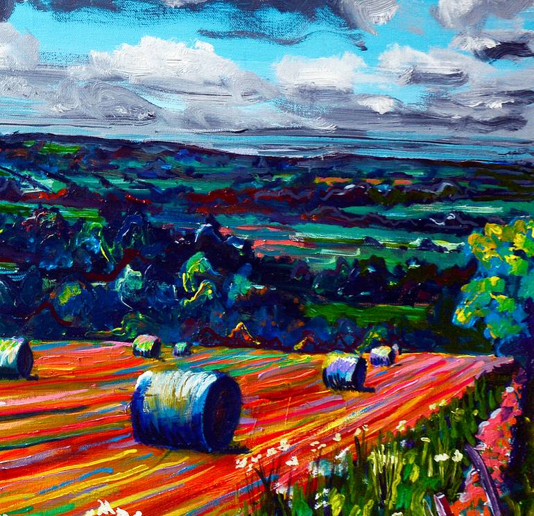 Original Impressionism Landscape Painting by Toby Moate