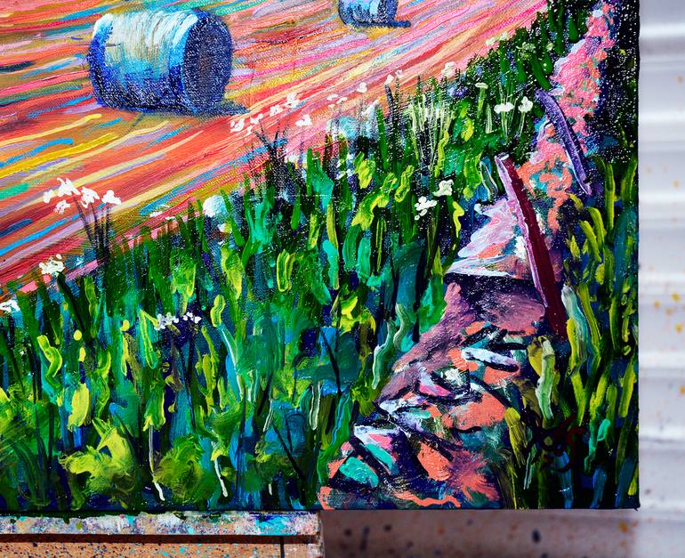 Original Impressionism Landscape Painting by Toby Moate