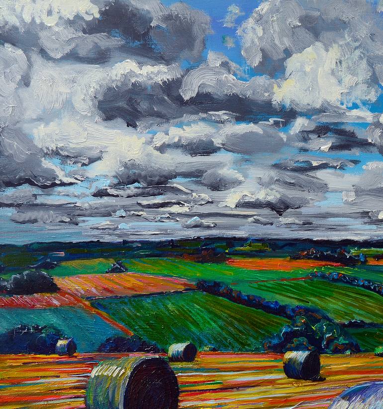 Original Impressionism Landscape Painting by Toby Moate