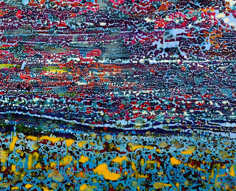 Original Abstract Landscape Painting by Toby Moate
