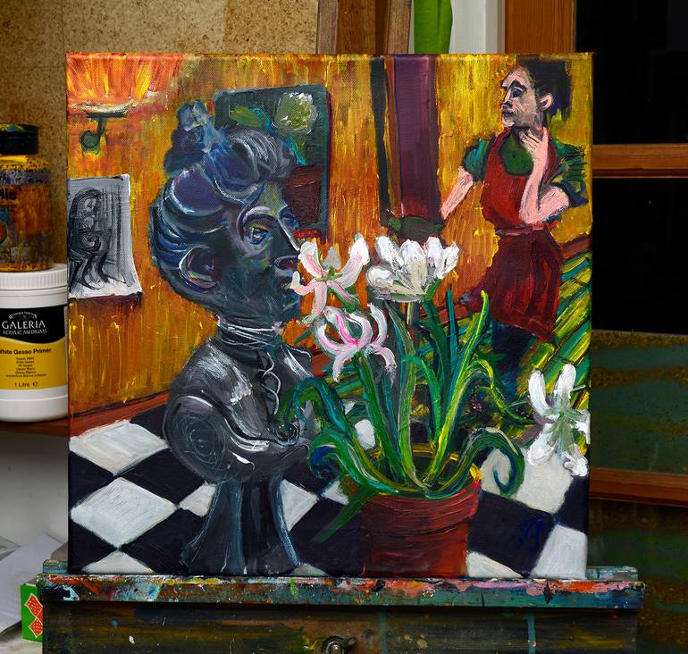 Original Impressionism Still Life Painting by Toby Moate