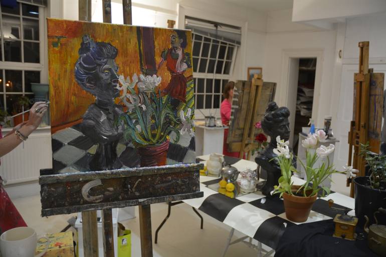 Original Impressionism Still Life Painting by Toby Moate
