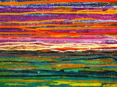 Orange and Purple Landscape 1 - Limited Edition of 13 thumb
