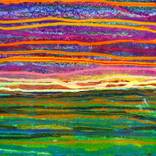 Orange and Purple Landscape 3 - Limited Edition of 13 by Toby Moate