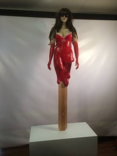 Original Pop Art Body Sculpture by David Rogers
