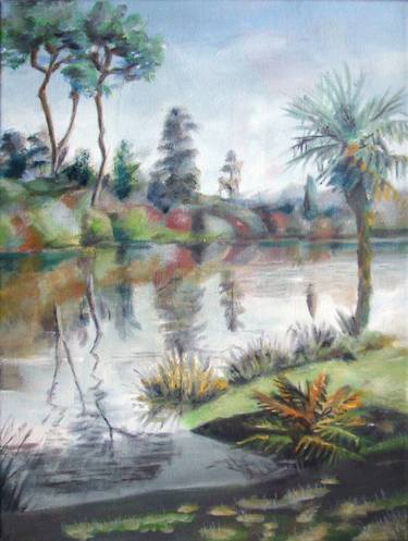 Original Botanic Painting by Michael Lueck