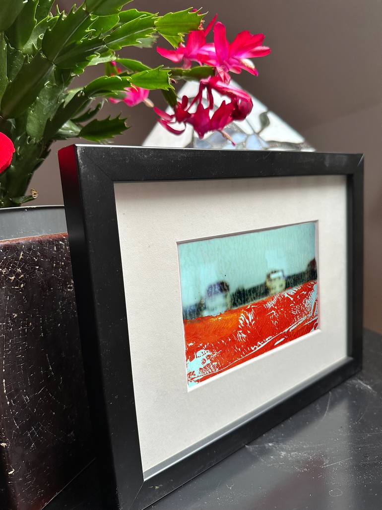 Original Abstract Landscape Mixed Media by Stephan Reichmann
