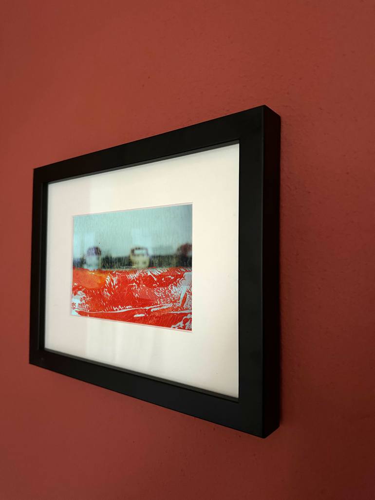 Original Abstract Landscape Mixed Media by Stephan Reichmann
