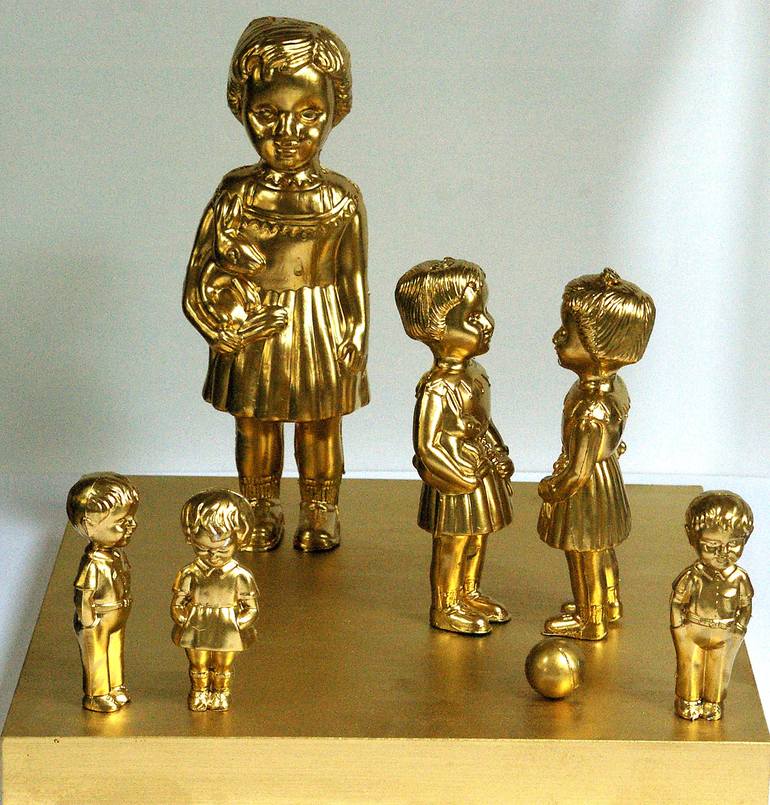 Original Children Sculpture by Stephan Reichmann