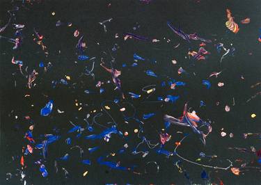 Original Abstract Outer Space Paintings by Stephan Reichmann