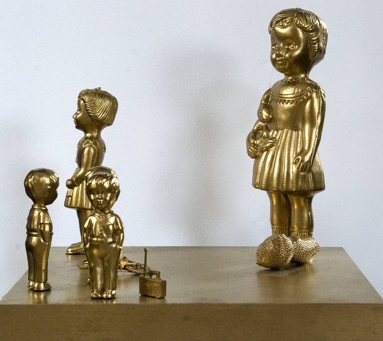 Original Figurative Children Sculpture by Stephan Reichmann