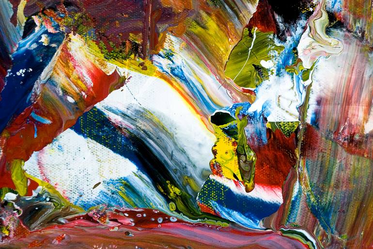 Original Abstract Music Painting by Stephan Reichmann