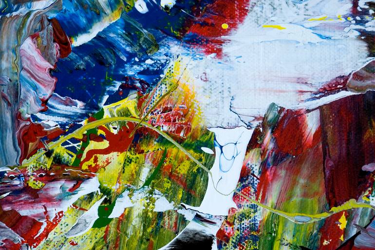 Original Abstract Music Painting by Stephan Reichmann