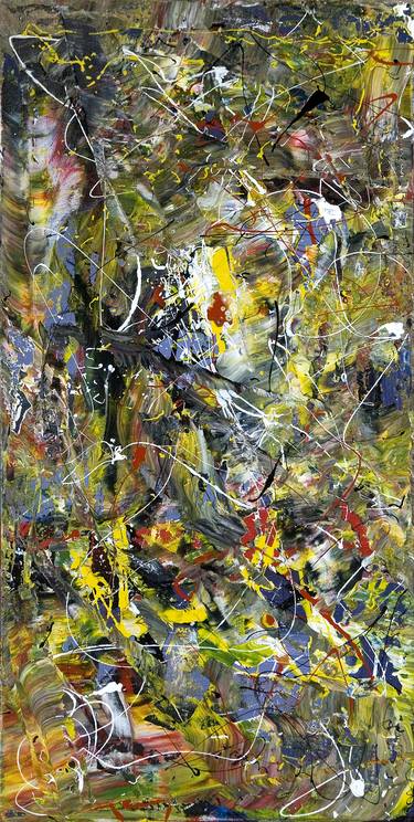 Original Abstract Music Paintings by Stephan Reichmann