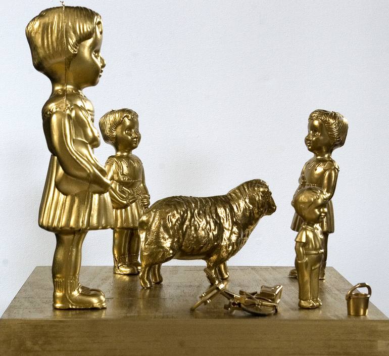 Original Conceptual Children Sculpture by Stephan Reichmann