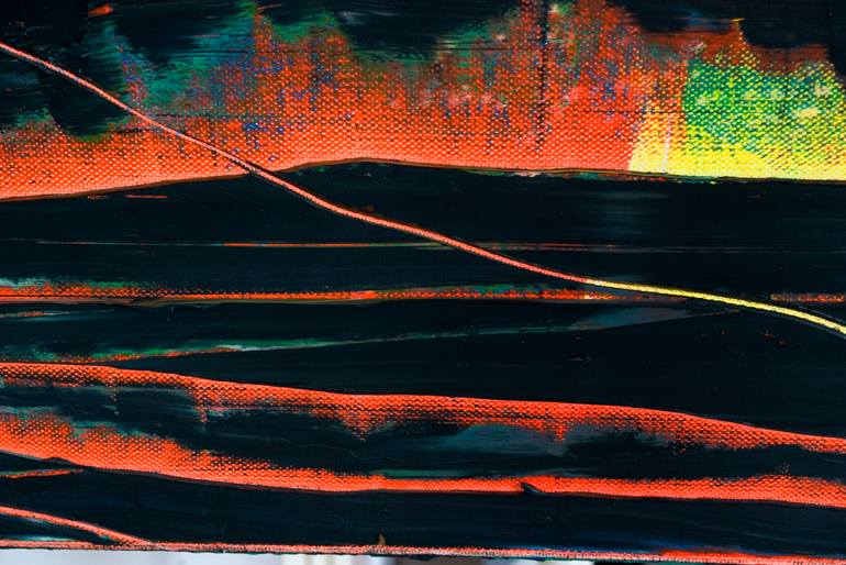Original Abstract Expressionism Abstract Painting by Stephan Reichmann