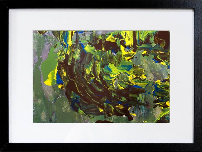 Original Abstract Expressionism Abstract Painting by Stephan Reichmann