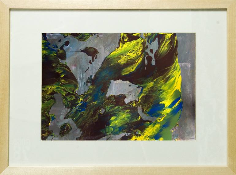 Original Abstract Expressionism Abstract Painting by Stephan Reichmann