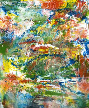 Original Abstract Expressionism Abstract Paintings by Stephan Reichmann