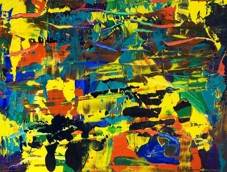 Print of Abstract Expressionism Abstract Paintings by Stephan Reichmann