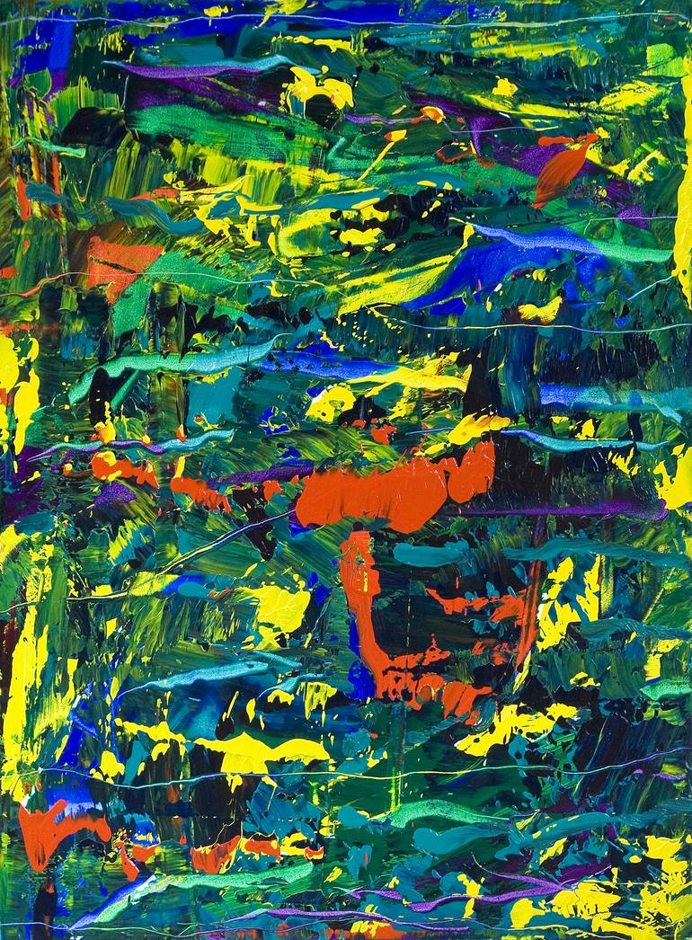 Print of Abstract Expressionism Abstract Paintings by Stephan Reichmann