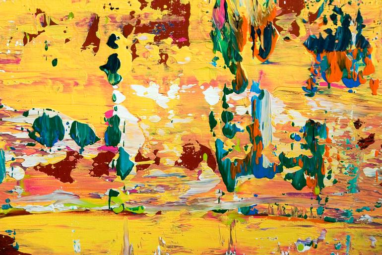Original Abstract Expressionism Abstract Painting by Stephan Reichmann