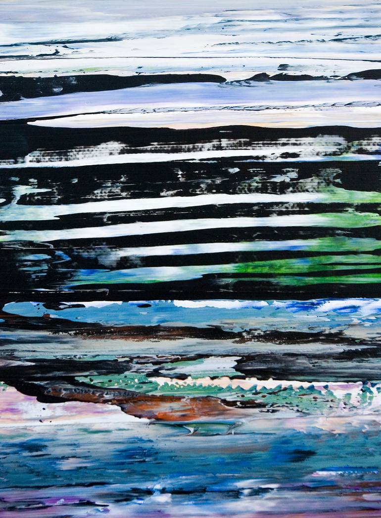 Original Conceptual Abstract Painting by Stephan Reichmann