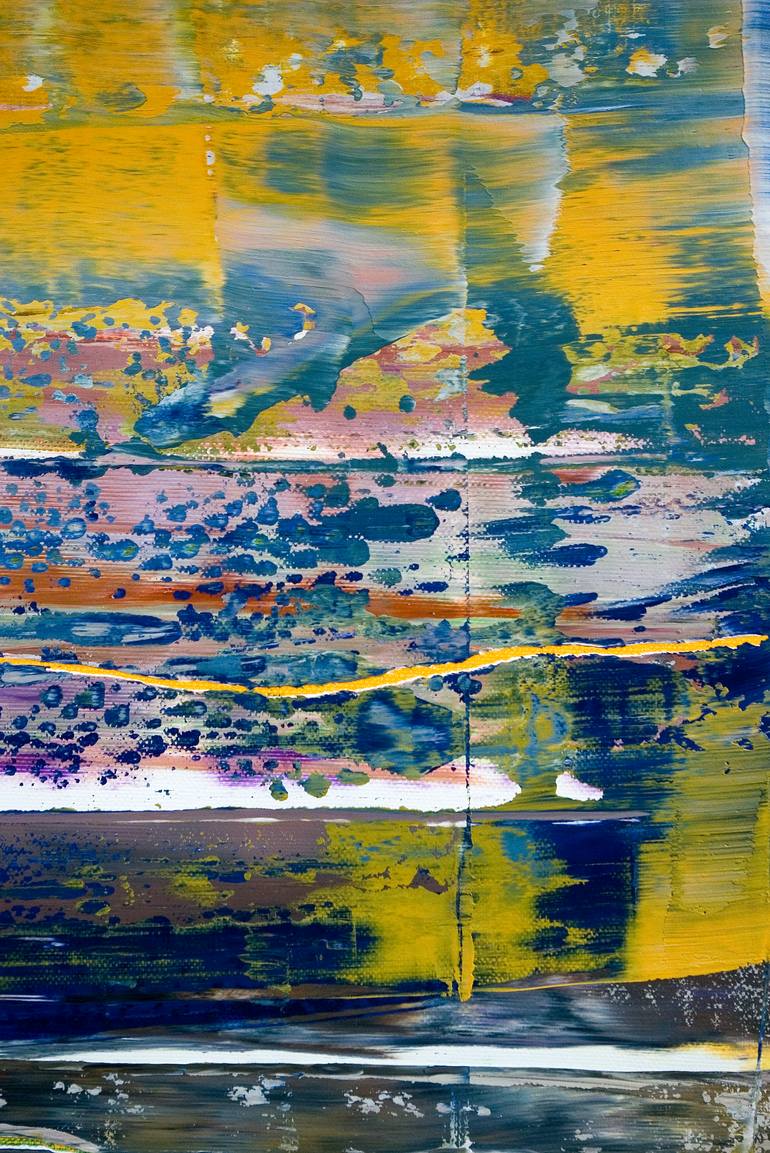 Original Conceptual Abstract Painting by Stephan Reichmann