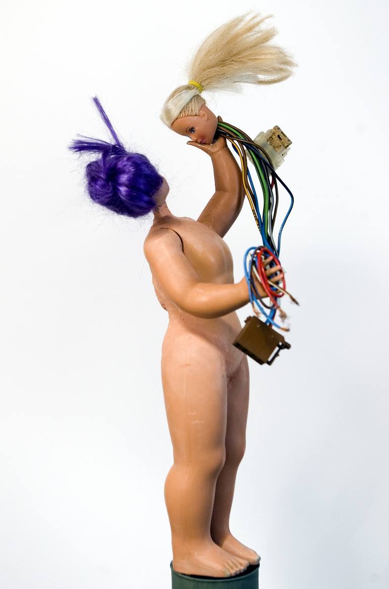 Original Conceptual Nude Sculpture by Stephan Reichmann