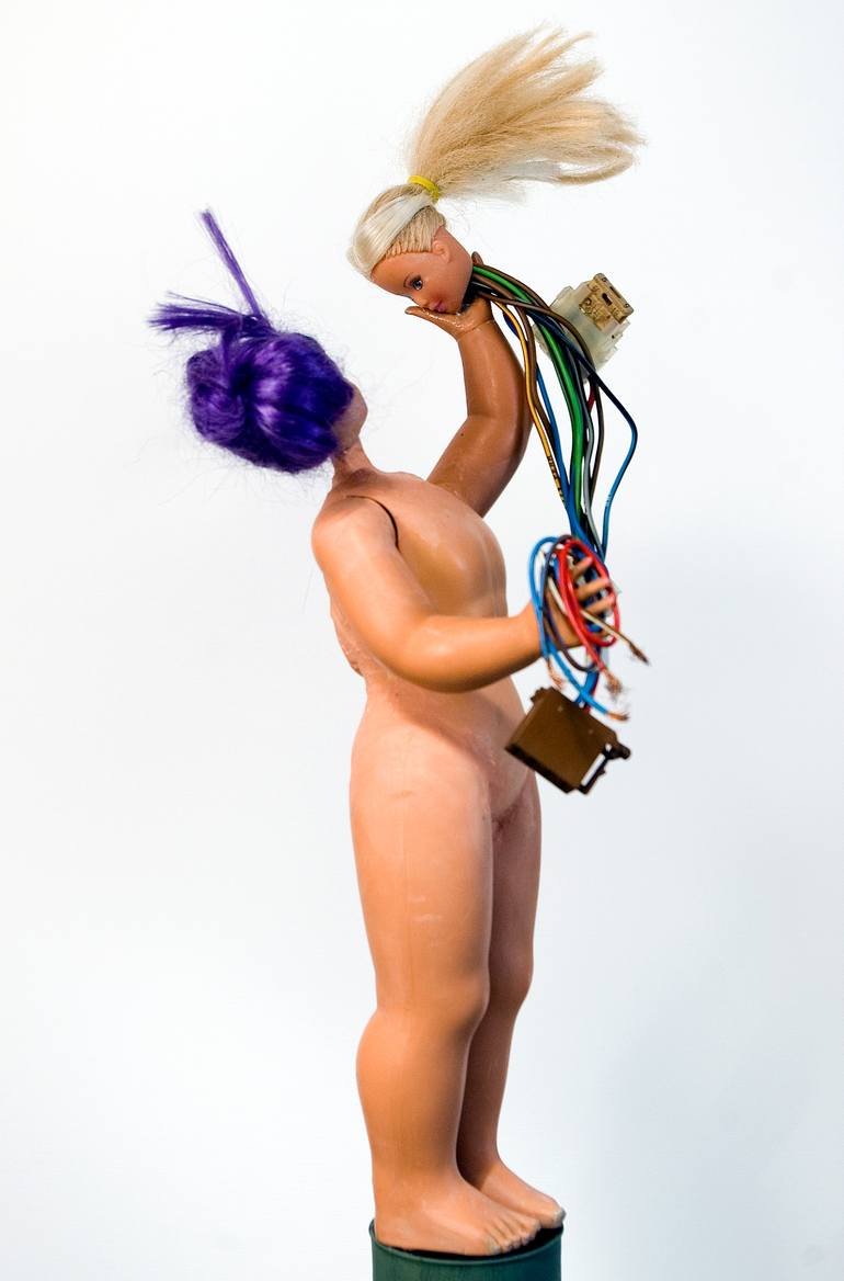 Original Conceptual Nude Sculpture by Stephan Reichmann