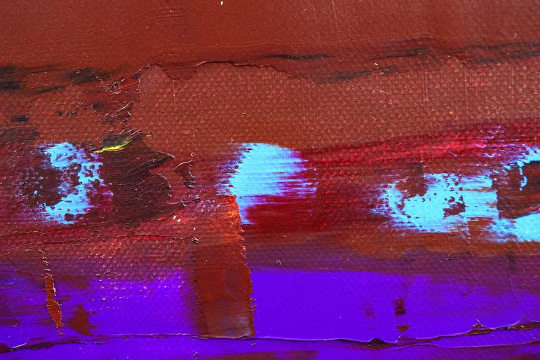 Original Abstract Expressionism Abstract Painting by Stephan Reichmann