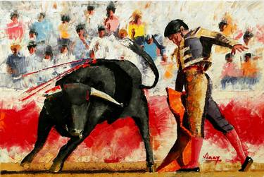 Print of Impressionism Sport Paintings by VINAY BABAR
