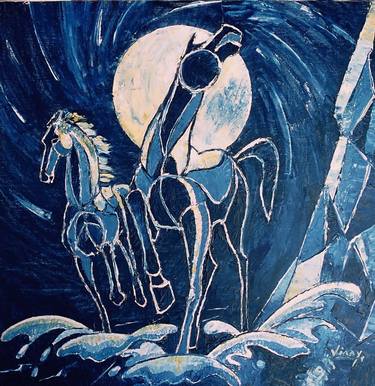 Original Horse Paintings by VINAY BABAR