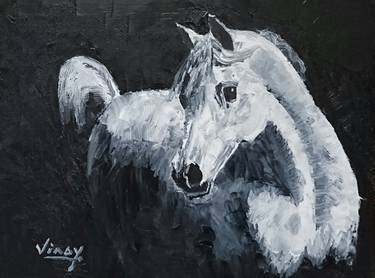 Original Horse Paintings by VINAY BABAR