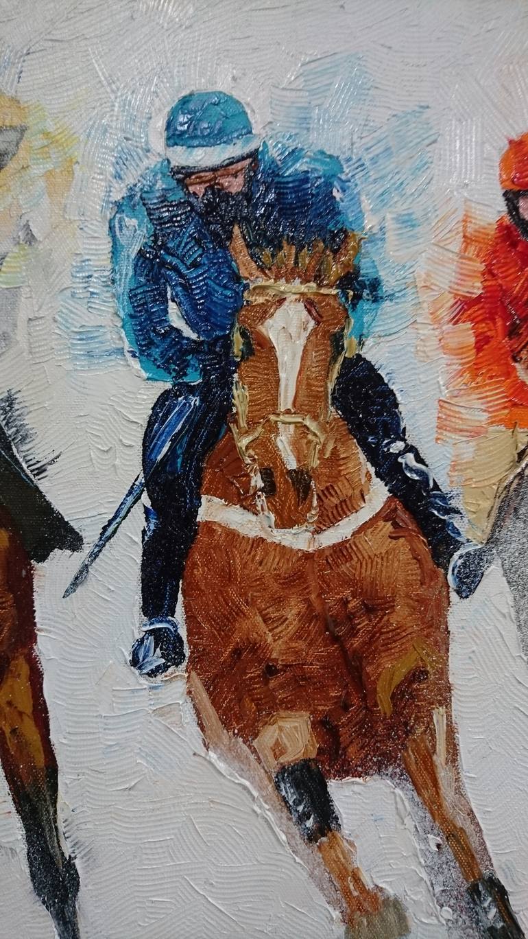 Original Horse Painting by VINAY BABAR