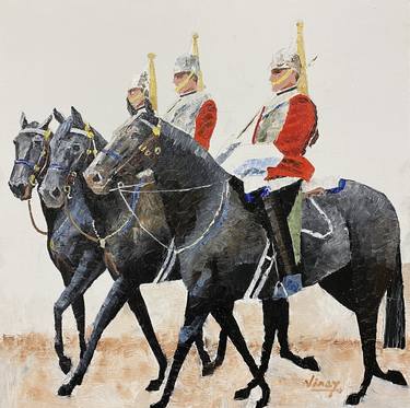 Print of Horse Paintings by VINAY BABAR