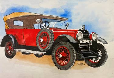 Original Documentary Car Paintings by VINAY BABAR