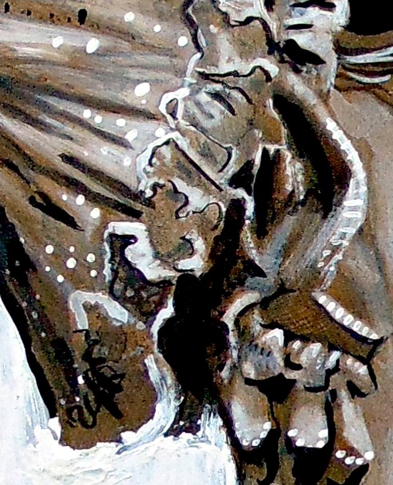 Original Figurative People Painting by Kate Kelton