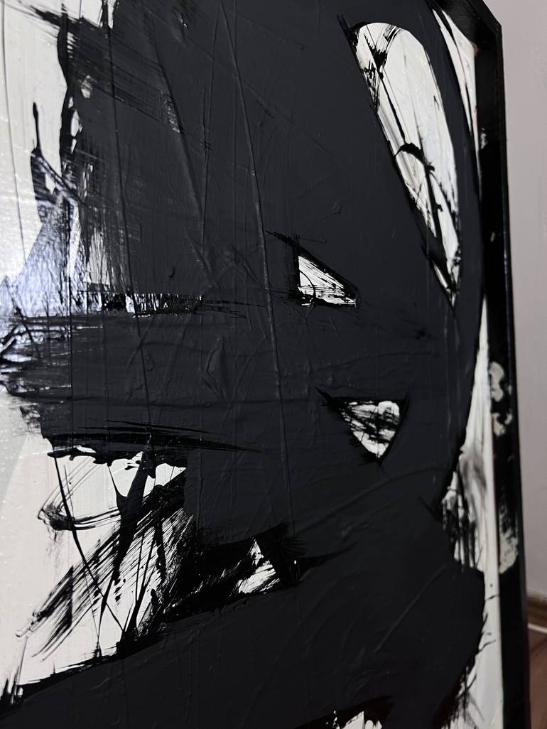 Original Abstract Expressionism Abstract Painting by Tuna Sarıkaya