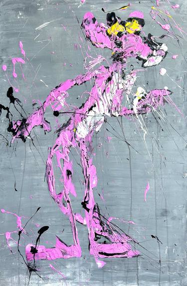 Original Abstract Expressionism Abstract Paintings by Roger König