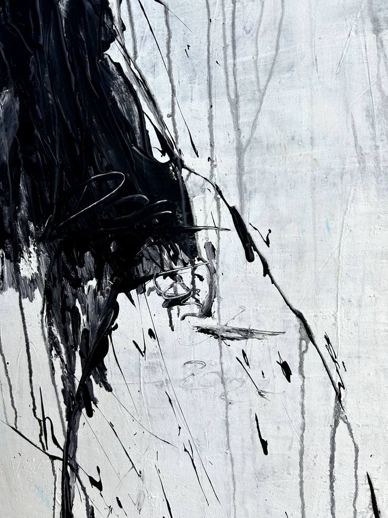 Original Abstract Expressionism Abstract Painting by Roger König