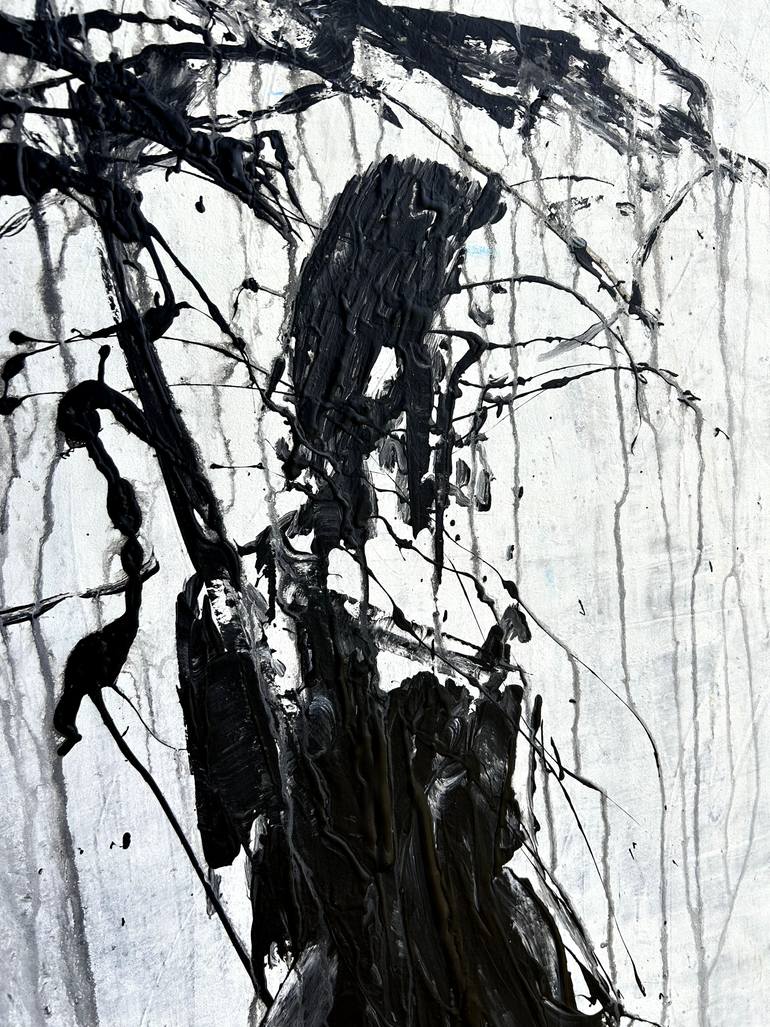 Original Abstract Expressionism Abstract Painting by Roger König