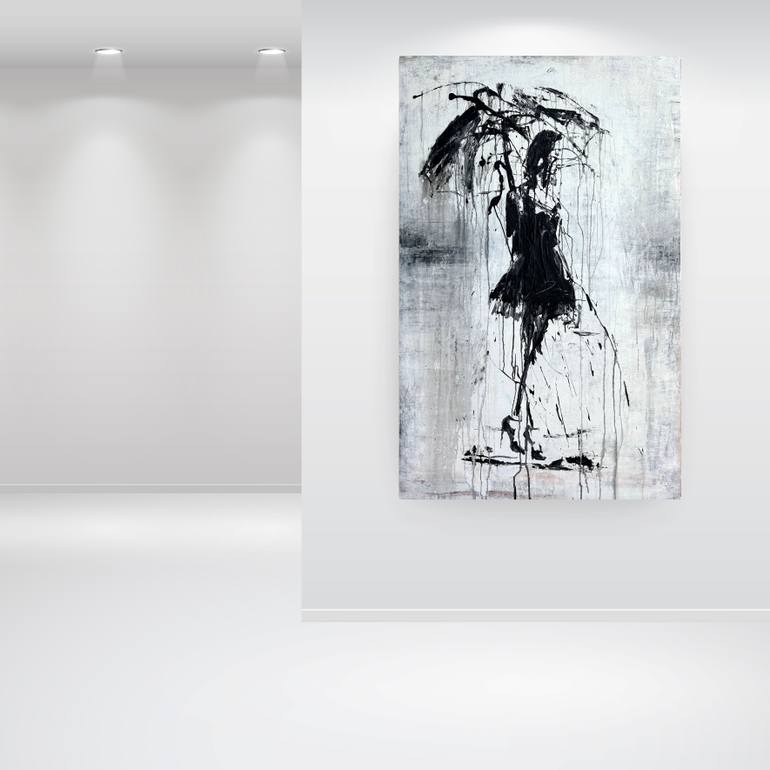 Original Abstract Expressionism Abstract Painting by Roger König