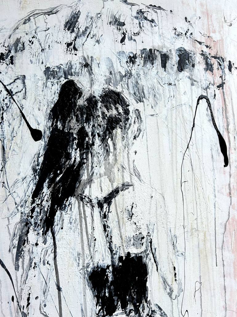 Original Abstract Expressionism Abstract Painting by Roger König