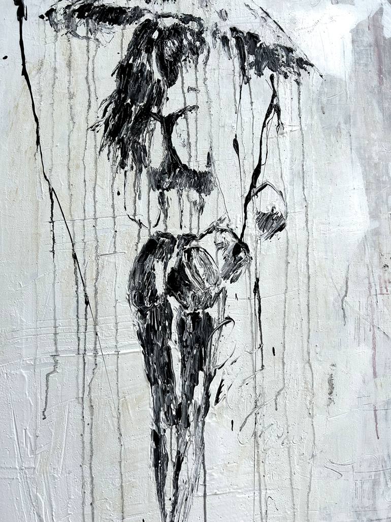 Original Abstract Expressionism Abstract Painting by Roger König