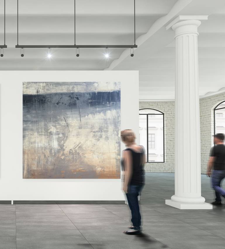 Original Abstract Expressionism Abstract Painting by Roger König