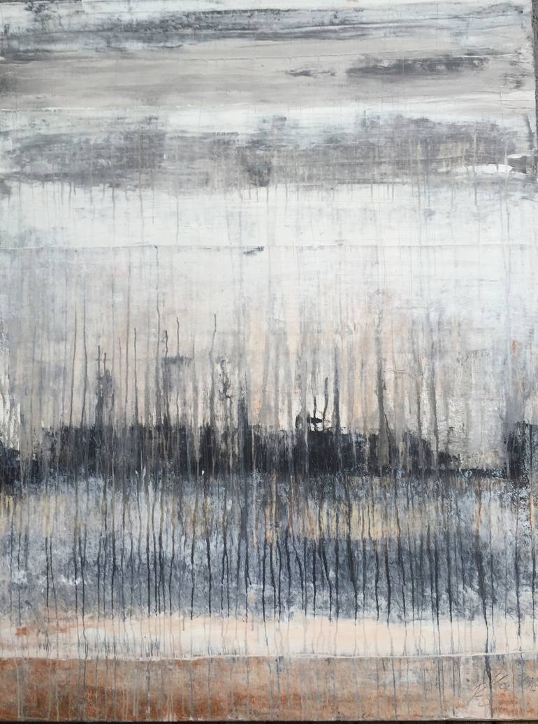 S3 abstract exclusive grey Painting by Roger König | Saatchi Art