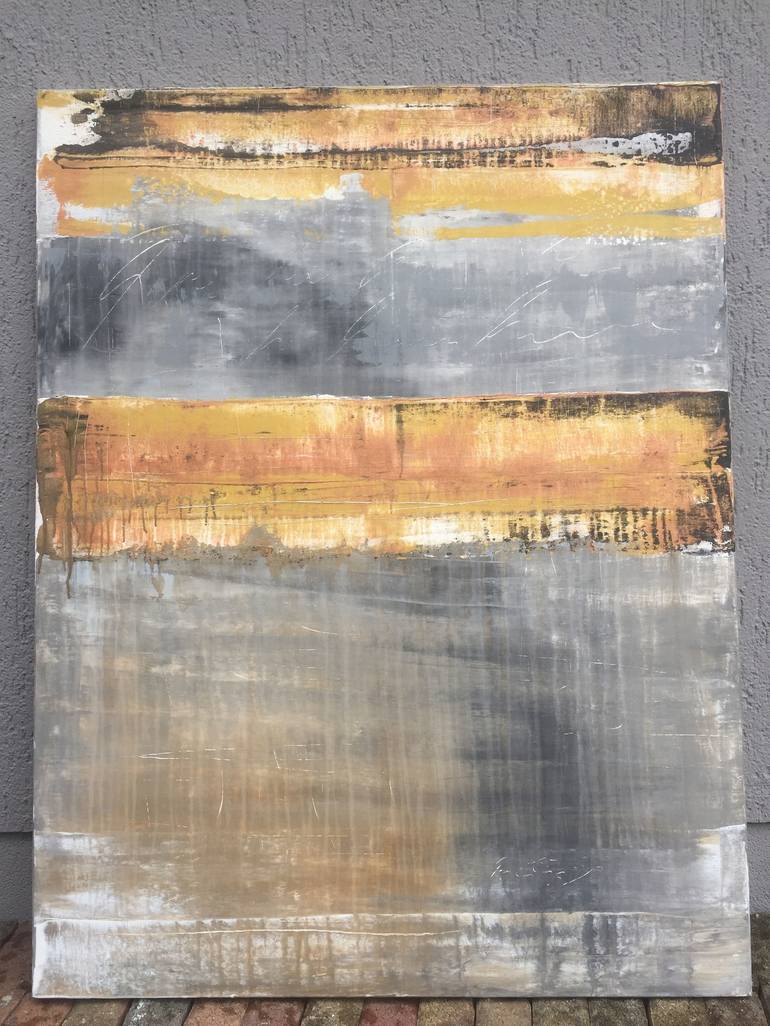 Original Abstract Painting by Roger König