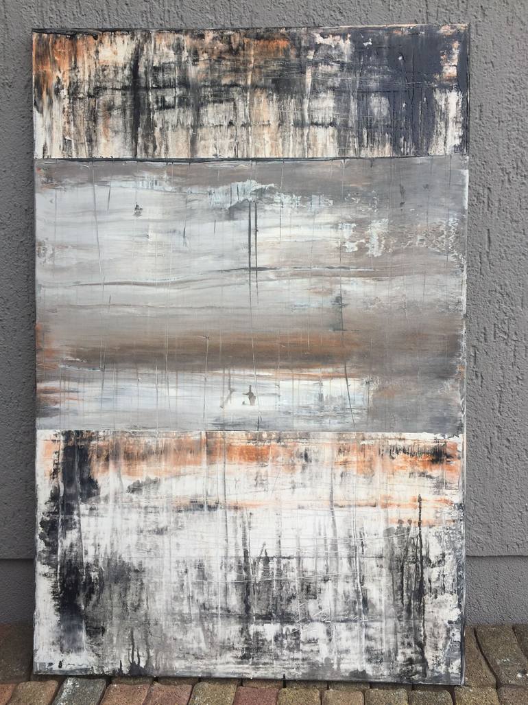 Original Abstract Expressionism Abstract Painting by Roger König