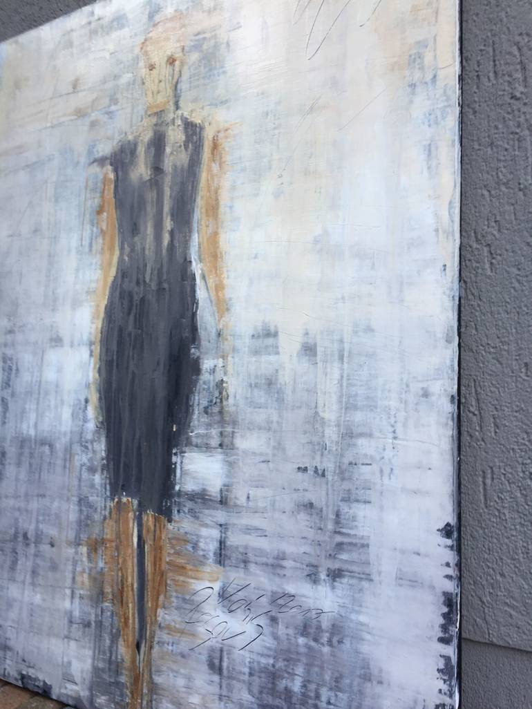 Original Abstract Fashion Painting by Roger König